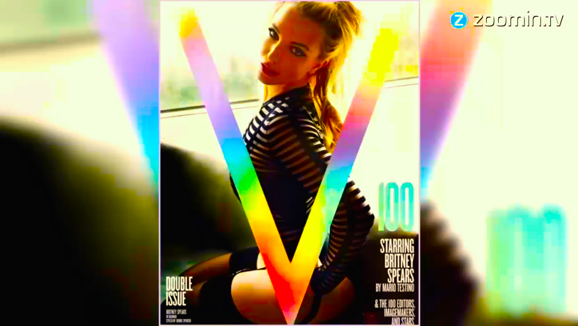 Britney en Portada de V.