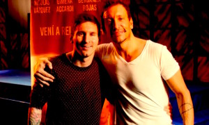 Leo Messi en el teatro