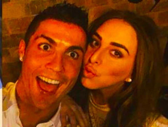 Ronaldo con Chloe