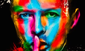 David Bowie pintura