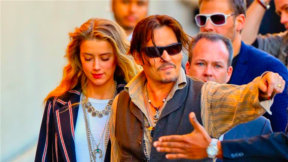 Johnny Depp y Amber Heard