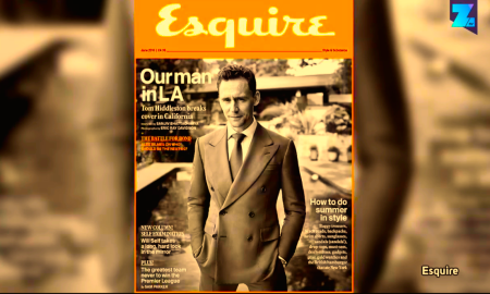 Tom Hiddleston en Esquire.