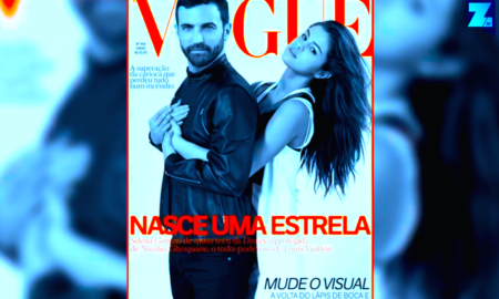 SELENA Y DISENADOR VOGUE