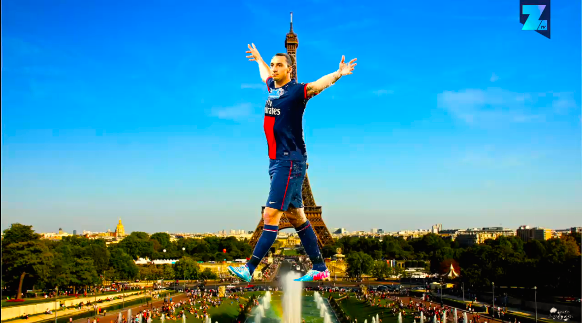 Zlatan Ibrahimovic.