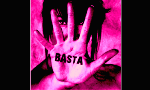 Póster "BASTA"