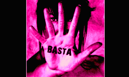 Póster "BASTA"