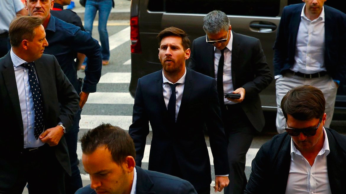 Messi a gritos