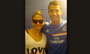 Ronaldo y Jennifer Lopez