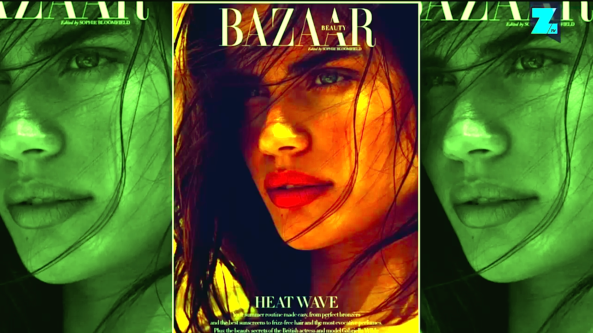 Sampaio En Portada de Harper's Bazaar