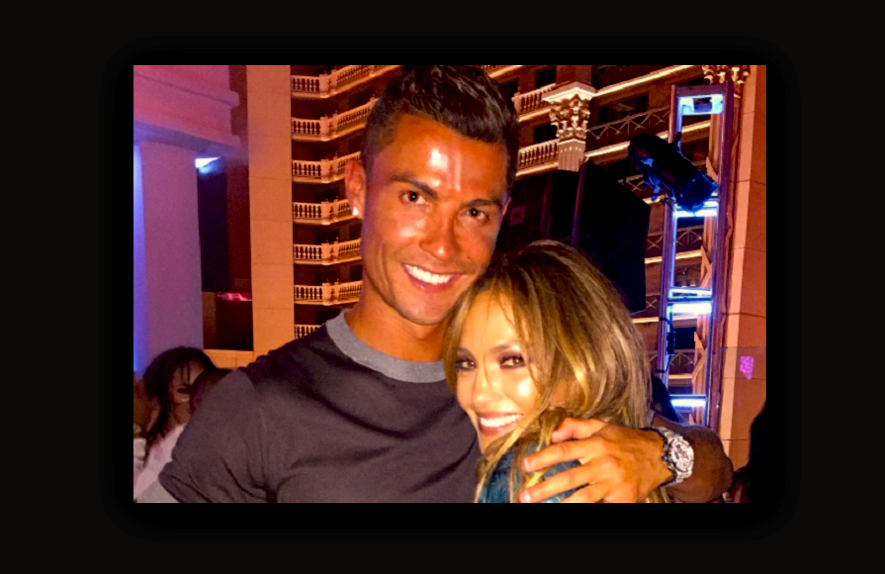 CRISTIANO Y JLO