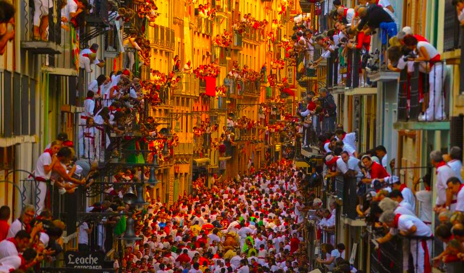 ENCIERRO EN PAMPLONA