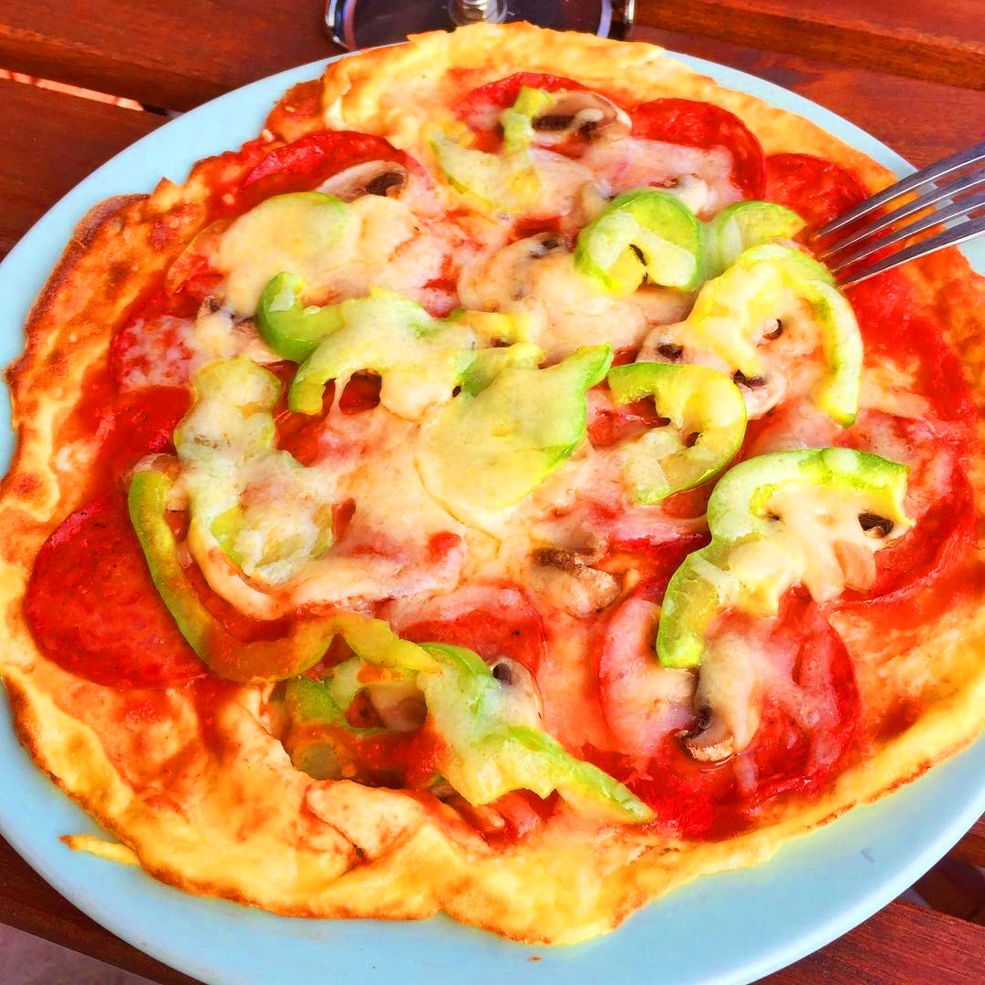 omelette de pizza - Omelette de Pizza