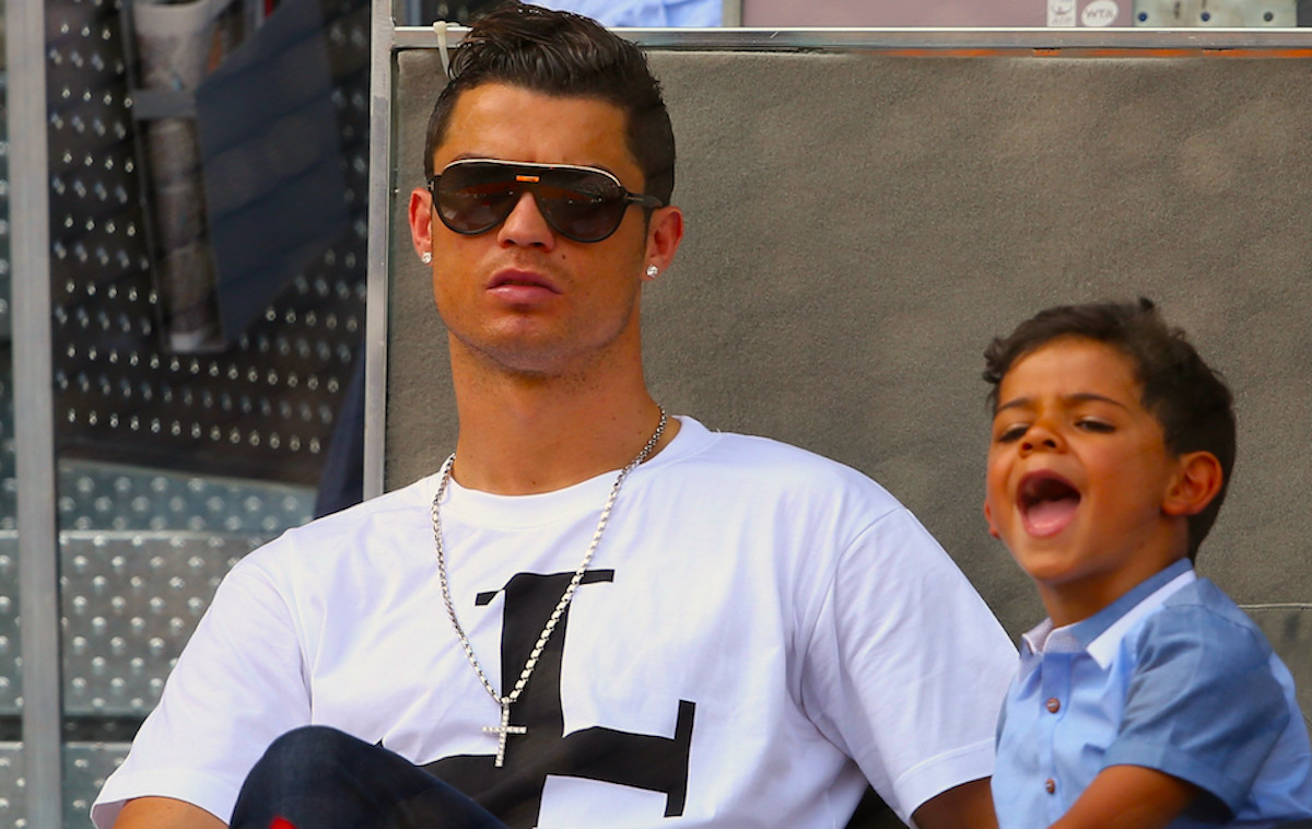 Cristiano y su hijo - Cristiano Se Quiere Ir Del Real Madrid