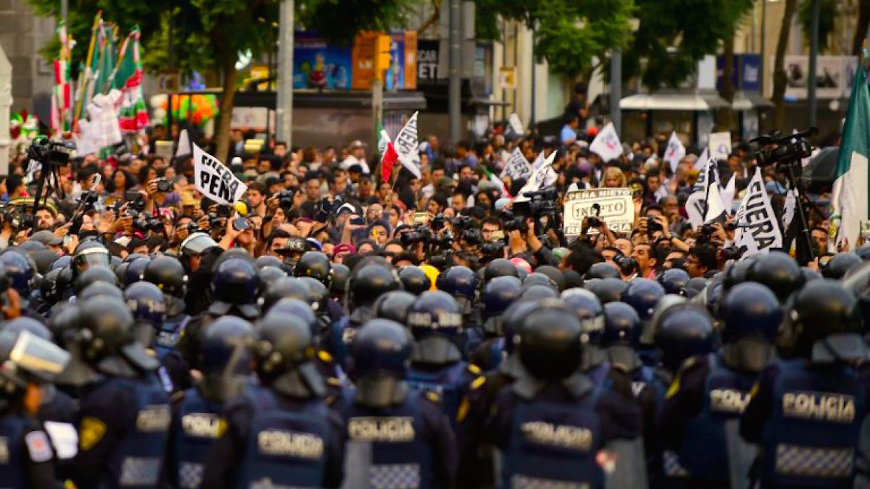 FUERA PENYA - Contra Peña y 'Gasolinazo'