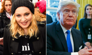 madonna y trump 300x180 - Trump La Llama 'Asquerosa'