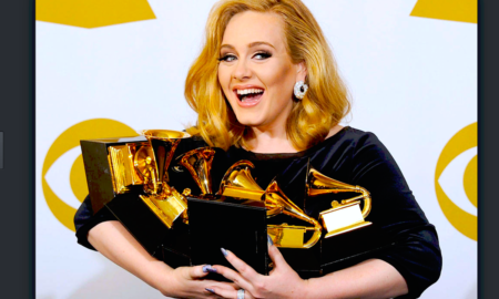 adele 450x270 - ¡Grandes Los Grammmys!