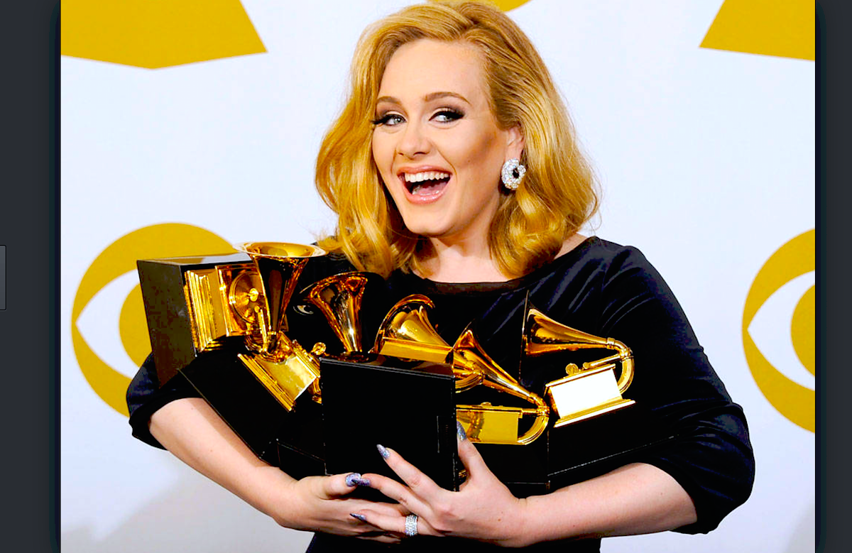 adele - ¡Grandes Los Grammmys!