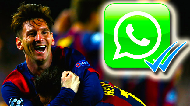 messi whatsapp - Whatsapp Del Barça