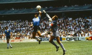 maradona dios 300x180 - ¿Y si el VAR Se Hubiera Aplicado? ¡Ay! ¡Ay! ¡Ay!