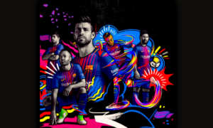 barca camisetas 300x180 - Así Son Las Nuevas Camisetas Del Barça