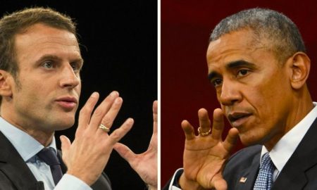 obama macron 450x270 - ¿Fue Obama Clave En La Victoria De Macron?