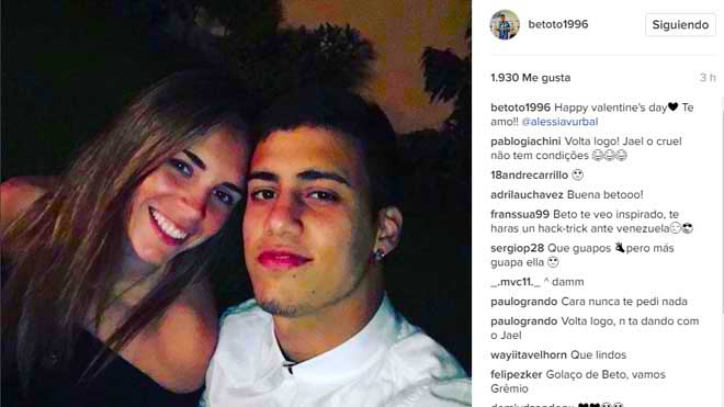 noticia dia de san valentin neymar andre carrillo y otros futbolistas que celebraron el dia del amor 1 - Beto da Silva Será Padre Por Primera Vez