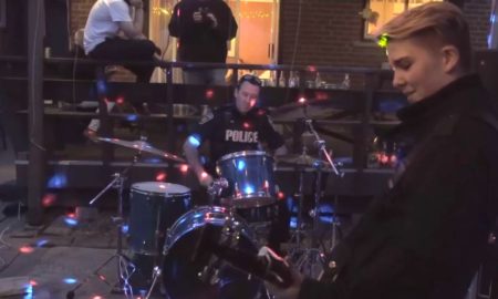 o PEEL POLICE VINYL AMBUSH facebook 450x270 - Policía Se Une a Banda de Rock Que Iba a Callar