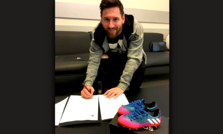 MESSI 450x270 - El Barça Renovó a Messi... ¡Y Ya Son 8 Veces!