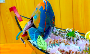 PARROT 1 300x180 - Que Viva El Sashimi