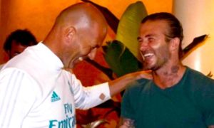 becks zz 300x180 - David Beckham Se Reencuentra Con 'Su' Real Madrid
