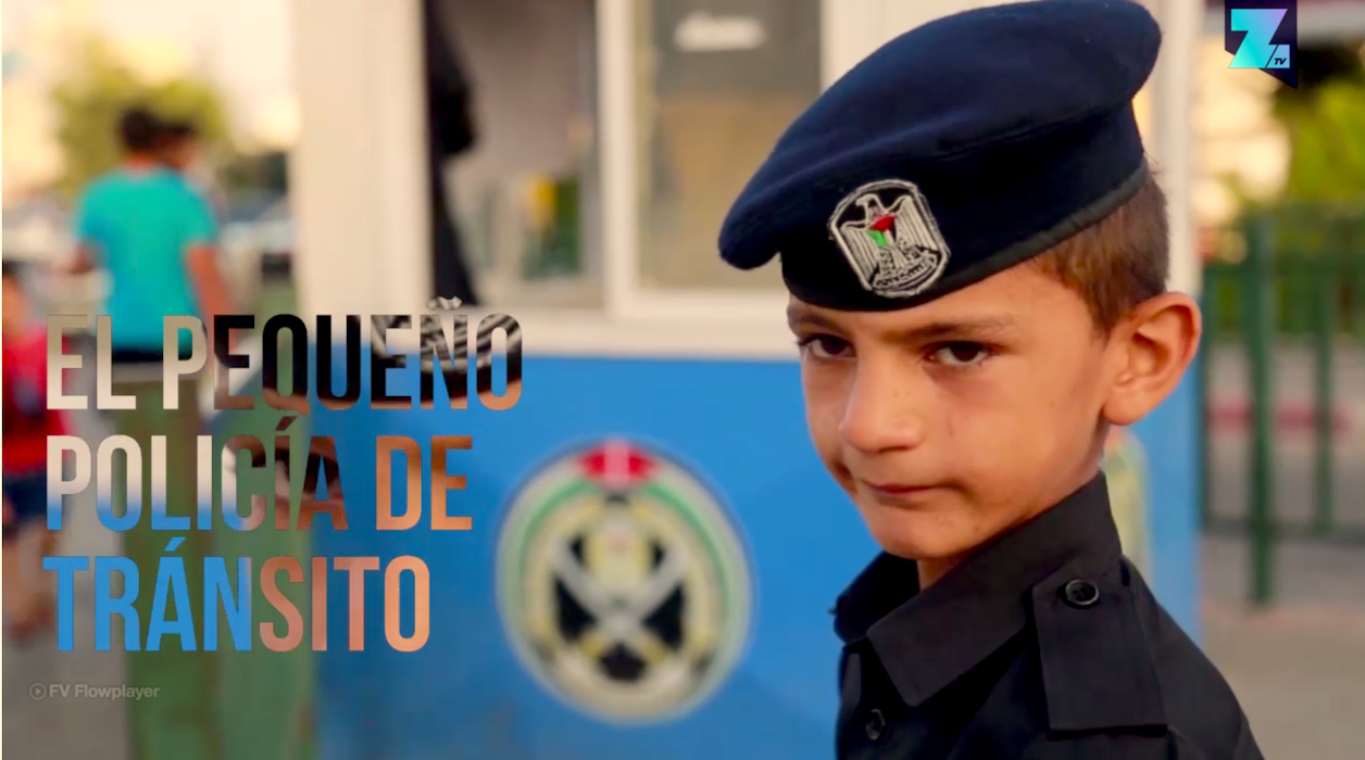 policia - El Pequeño Policía De Tránsito En Gaza