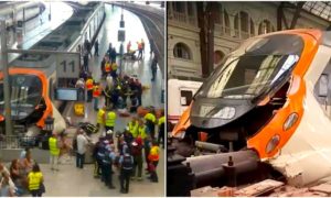 tren 300x180 - Al Menos 50 Heridos En accidente De Tren En Barcelona