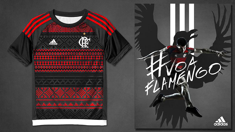 camiseta guerrero - Fans Diseñan Camiseta 'Incaica' Del Flamengo a Guerrero