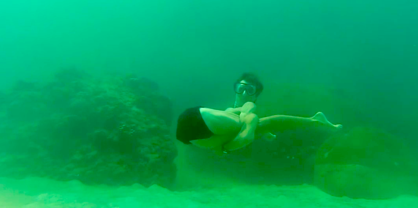 contorsionista - ¿Alguna Vez Has Visto A Un Contorsionista Submarino?
