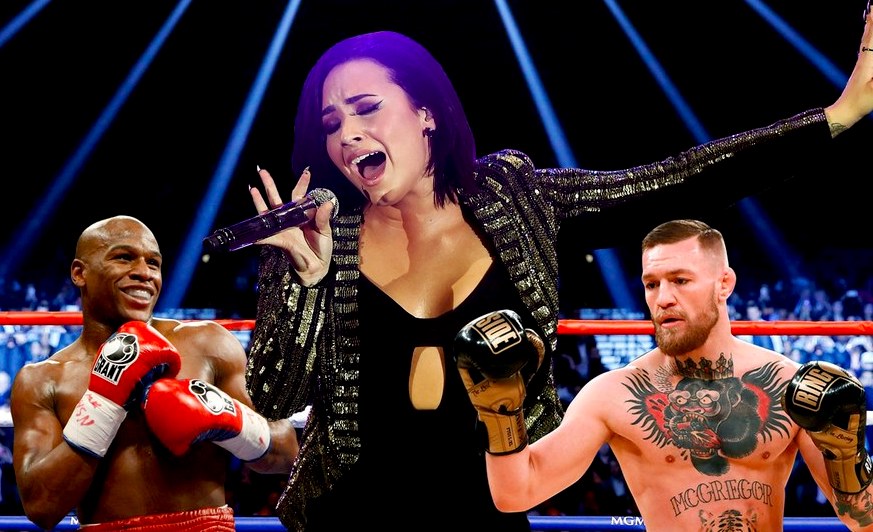 demi boxeo - Demi Lovato, La Reina Del McGregor Vs. Mayweather