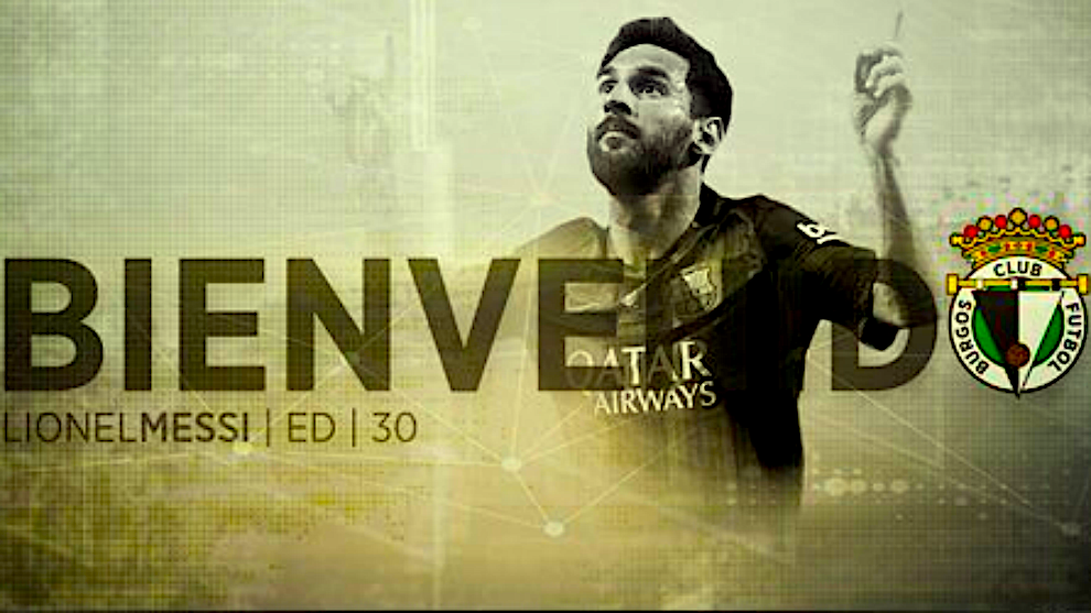 messi burgos - Leo Messi 'Ficha' Por Un Modesto Equipo