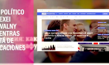navalny 450x270 - Los Trucos Mediáticos Rusos Contra El Oponente De Putin