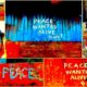 peace paintings 80x80 - Kenia ¡Viva En La Calle!