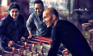 pele maradona zidane 300x180 - ¿Cuántos Cracks Se Pueden Comprar Con €222 millones?