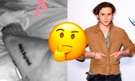 tatuaje 450x270 - El Tatuaje De Brooklyn Beckham Que Odia Todo El Mundo