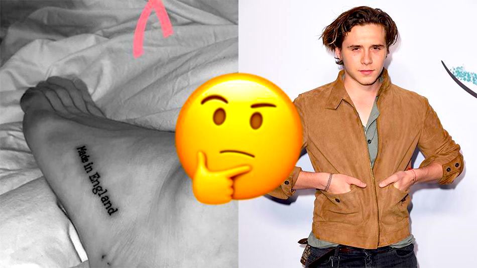 tatuaje - El Tatuaje De Brooklyn Beckham Que Odia Todo El Mundo