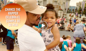 CHANCE E HIJA 300x180 - Chance The Rapper Celebra El Cumple De Su hija