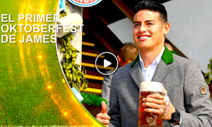 JAMES 300x180 - James y Su Primer Oktoberfest En Alemania