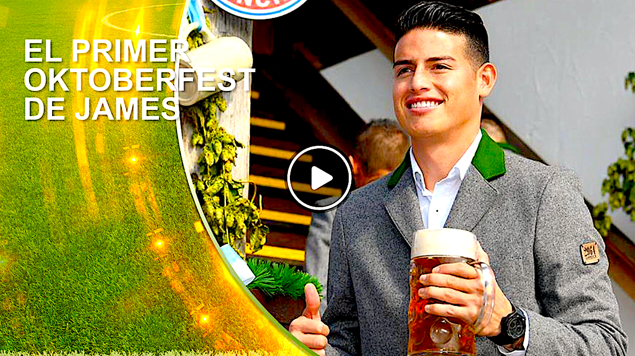 JAMES - James y Su Primer Oktoberfest En Alemania