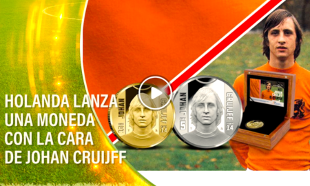 MONEDA JOHAN 450x270 - Lanzan Moneda Conmemorativa De Johan Cruyff En Holanda