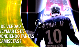 NEY CAMISETA 300x180 - ¿De Verdad Neymar Está Vendiendo Tantas Camisetas?
