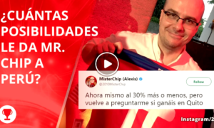 mr chip 300x180 - Mr. Chip Y Las Probabilidades De Ir Al Mundial De Perú