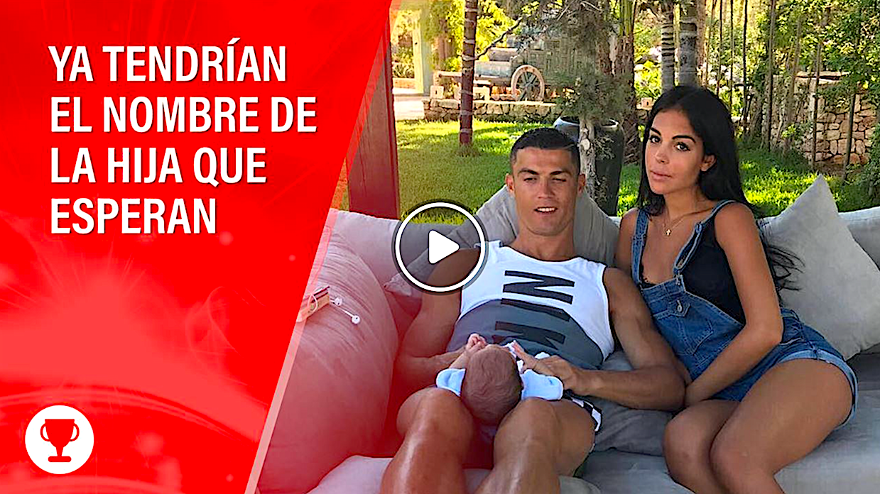 ronaldo y georgina - Revelan El Nombre De La Hija De CR7 y Georgina