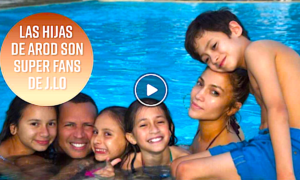 AROD HIJAS 300x180 - Las Hijas De Arod Son Súper Fans De Jennifer Lopez