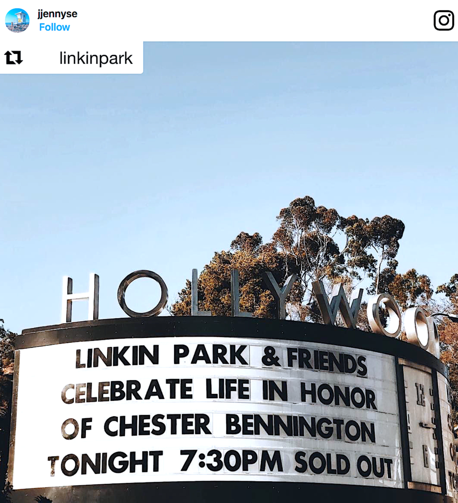 CARTEL LINKIN 932x1024 - Así Fue El Tributo A Chester Bennington